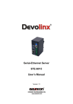 Devolinx STE-601C User`s manual