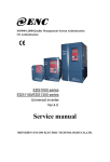 SHENZHEN ENCOM ELECTRIC TECHNOLOGIES CO. EDS1300 series Service manual