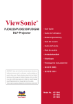 ViewSonic PJD6240 - XGA DLP Projector User guide