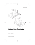 Primera XL User`s manual