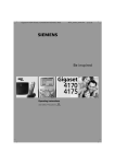 Siemens GigasetT 4175 isdn Operating instructions