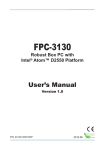 Arbor Technology FPC-3130 User`s manual