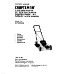 Craftsman 917.377410 Owner`s manual