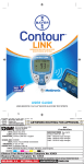 Contour BLOOD GLUCOSE MONITORING SYSTEM User guide