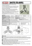 Saito FG-14B & FG-20 Operating instructions