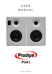 Prodipe Pod3 User manual