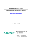 Moxa Technologies EDS-408A User`s manual