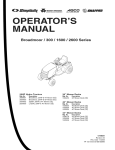 Simplicity 300 Series, 1600 Series, 2600 Series Specifications