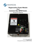 Magnetek 144-45117-R3 Instruction manual
