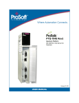 ProSoft Technology ProTalk PTQ-104C User manual