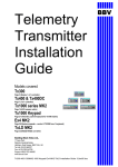 BBV Tx1000 Installation guide