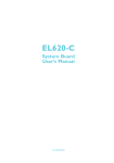 DFI EL630-NR User`s manual