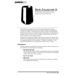DAVIS Energy EnviroMonitor Installation manual
