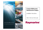 Raymarine DSM400 Installation manual