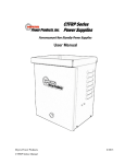 Myers Power Products CTFRP9003 User manual