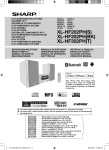 Sharp XL-HF302PH Specifications