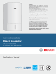 Bosch Greenstar 131 Operating instructions