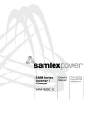 Samlexpower SAM-1500-12 Owner`s manual