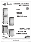 AltoShaam 1000-TH-II/D-SPLIT Specifications