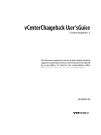 VMware VCENTER CHARGEBACK 1.5 - API User`s guide