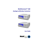 Multitech MT200A2W-C1 User guide