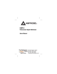 Amrobe 34XR-A Specifications