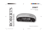 Roberts CR9977 Specifications
