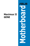 Asus Maximus II Gene Specifications