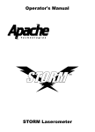 Apache Technologies 14 Operator`s manual