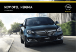 Vauxhall INSIGNIA 2014 Specifications