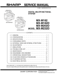 Sharp MX-M232D Specifications