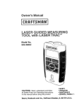 Craftsman 320.48252 Operating instructions