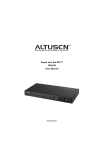 Altusen SN0116 User manual