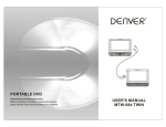 Denver MTW-981 TWIN User`s manual