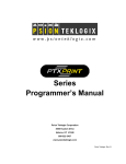 Psion Teklogix PrintAbout MP2000 Specifications