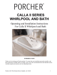 Whirlpool System II Operating instructions