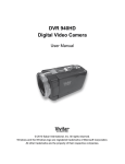 Vivitar DVR650 User manual