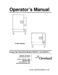 Cleveland 22CET3.1 Operator`s manual