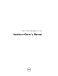 Dell PowerEdge B02S Owner`s manual