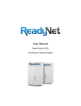 Ready Net E200 User manual