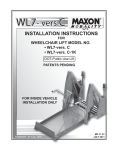 Maxon WL7-vers. C Operator`s manual