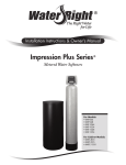 Water Right IMP-1248 Troubleshooting guide