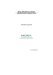 Moxa Technologies EtherDevice Installation guide