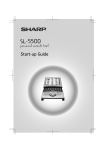 Sharp SL-5500 Specifications