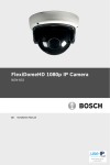 Bosch NDN-832 Installation manual
