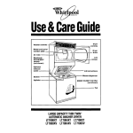 Whirlpool LT7100XV Operating instructions