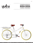 Yuba Bicycles Boda Boda Owner`s manual