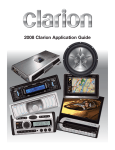 Clarion MS2105 Owner`s manual