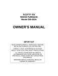 SCOTTY SS DB-202A Owner`s manual