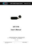 UniTraQ UD-731 User`s manual